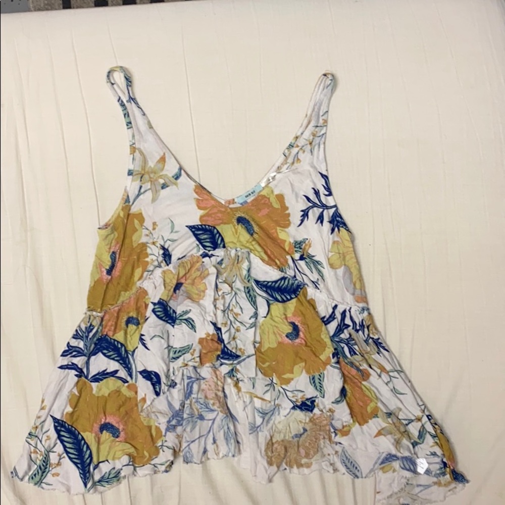 Kimchi blue/ UO floral hi-low top